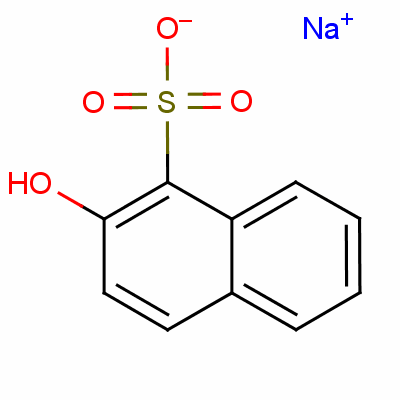 Sodium 2-hydroxynaphthalene-1-sulphonate Structure,25059-14-7Structure