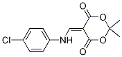 5-(4-Chloro-phenylamino)-methylene-2,2-dimethyl-1,3dioxane-4,6-dione Structure,25063-46-1Structure