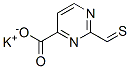 2-Thiomethylpyrimidine-4-carboxylic acid potassium salt Structure,250726-38-6Structure