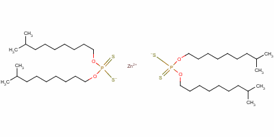 Zinc isodecyl phosphorodithioate Structure,25103-54-2Structure