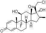 Clobetasol Structure,25122-41-2Structure