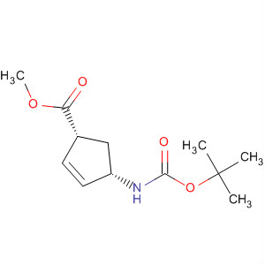 (1R-4s)-4-[[(1,1-dimethylethoxy)carbonyl]amino]- 2-cyclopentene-1-carboxylic acid methyl ester Structure,251326-99-5Structure