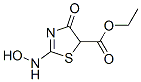 Ethyl2-(hydroxyamino)-4-oxo-4,5-dihydrothiazole-5-carboxylate Structure,251577-82-9Structure