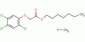 2,4,5-T isooctyl ester Structure,25168-15-4Structure