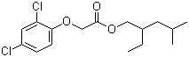 2,4-D isooctyl ester Structure,25168-26-7Structure