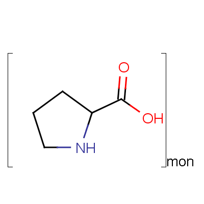 Poly-l-proline Structure,25191-13-3Structure