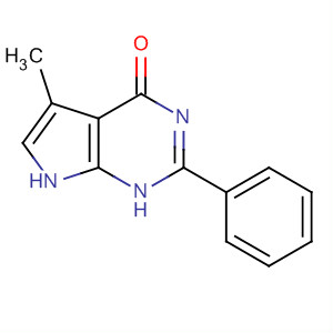 3,7-Dihydro-5-methyl-2-phenyl-4h-pyrrolo[2,3-d]pyrimidin-4-one Structure,251946-96-0Structure