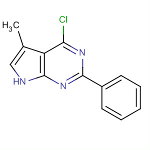 4-Chloro-5-methyl-2-phenyl-7h-pyrrolo[2,3-d]pyrimidine Structure,251947-08-7Structure