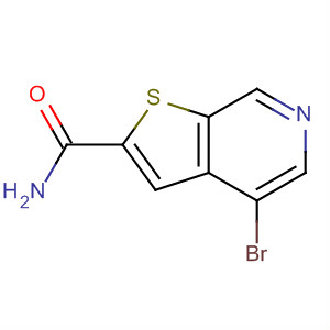 4-Bromo-thieno[2,3-c]pyridine-2-carboxamide Structure,251993-41-6Structure