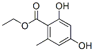 2,4-Dihydroxy-6-methylbenzoic acid ethyl ester Structure,2524-37-0Structure