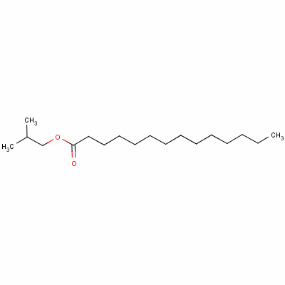 Myristic acid isobutyl ester Structure,25263-97-2Structure