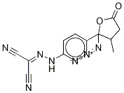 Levosimendan impurity (2-[2-[4-(2-azidotetrahydro-3-methyl-5-oxo-2-furanyl)phenyl]hydrazinylidene]propanedinitrile) Structure,252638-01-0Structure