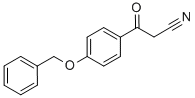 3-(4-(Benzyloxy)phenyl)-3-oxopropanenitrile Structure,252895-10-6Structure