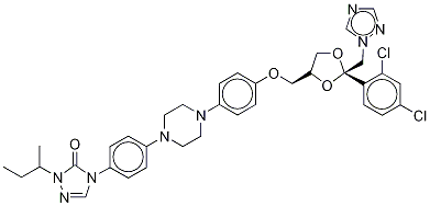 Trans-itraconazole Structure,252964-65-1Structure