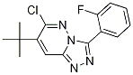 7-Tert-butyl-6-chloro-3-(2-fluorophenyl)-[1,2,4]triazolo[4,3-b]pyridazine Structure,252977-54-1Structure