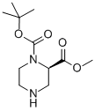 (R)-1-N-Boc-piperazine-2-carboxylic acid methyl ester Structure,252990-05-9Structure