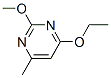 Pyrimidine, 4-ethoxy-2-methoxy-6-methyl- (9ci) Structure,253142-16-4Structure