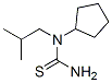 Thiourea, n-cyclopentyl-n-(2-methylpropyl)- (9ci) Structure,253315-35-4Structure