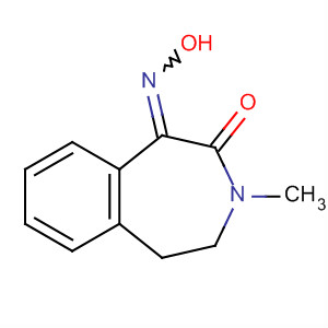 (Z)-1-(hydroxyimino)-3-methyl-4,5-dihydro-1h-benzo[d]azepin-2(3h)-one Structure,253324-90-2Structure