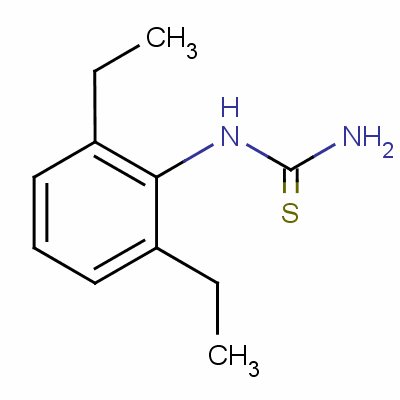 2,6-Diethylphenylthiourea Structure,25343-30-0Structure