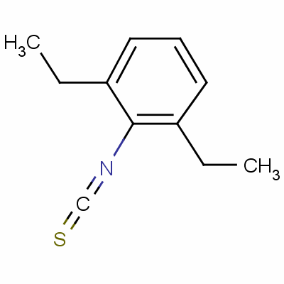 2,6-Diethylphenyl isothiocyanate Structure,25343-69-5Structure