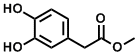 3,4-Dihydroxyphenylacetic acid methyl ester Structure,25379-88-8Structure