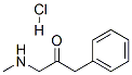 3-Methylamino-1-phenylacetone hydrochloride Structure,2538-50-3Structure