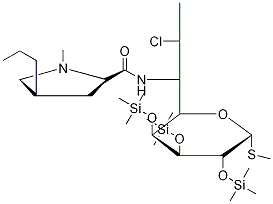 2,3,4-Tris-o-(trimethylsilyl) 7-epi clindamycin Structure,25399-48-8Structure