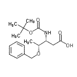 Boc-β-hothr(obzl)-oh Structure,254101-11-6Structure