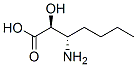 (2S,3S)-3-amino-2-hydroxyheptanoic acid Structure,254438-54-5Structure