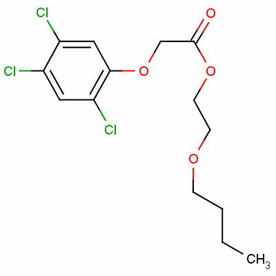 Butoxyethyl-2,4,5-trichlorophenoxy acetate Structure,2545-59-7Structure