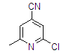 2-Chloro-6-methyl-isonicotinonitrile Structure,25462-98-0Structure