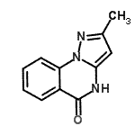 2-Methylpyrazolo[1,5-a]quinazolin-5(4h)-one Structure,25468-50-2Structure