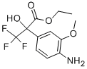 Ethyl 2-(4-amino-3-methoxyphenyl)-3,3,3-trifluoro-2-hydroxypropanoate Structure,254732-50-8Structure