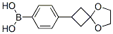 3-(4-Boronophenyl)cyclobutanone ethylene ketal Structure,254892-99-4Structure