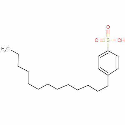 Benzenesulfonic acid, tridecyl- Structure,25496-01-9Structure