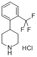 4-(2-(Trifluoromethyl)phenyl)piperidine hydrochloride Structure,255051-14-0Structure