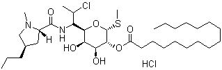 Clindamycin palmitate hydrochloride Structure,25507-04-4Structure