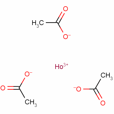 Holmium acctate tetrahydrate Structure,25519-09-9Structure