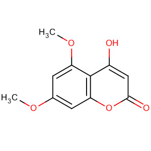 4-Hydroxy-5,7-dimethoxy-2h-1-benzopyrane-2-one Structure,2555-38-6Structure