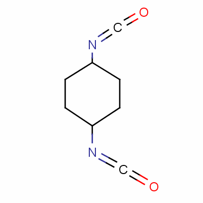 Cyclohex-1,4-ylene diisocyanate Structure,2556-36-7Structure