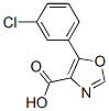 4-Oxazolecarboxylic acid,5-(3-chlorophenyl)- Structure,255876-54-1Structure