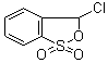 3-Chloro-3h-2,1-benzoxathiole-1,1-dioxide Structure,25595-59-9Structure