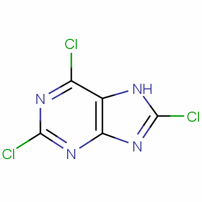 2,6,8-Trichloro-7h-purine Structure,2562-52-9Structure