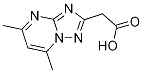 (5,7-Dimethyl-[1,2,4]triazolo[1,5-a]pyrimidin-2-yl)-acetic acid Structure,256348-41-1Structure