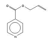 Isonicotinic acid allyl ester Structure,25635-24-9Structure