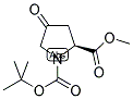 (2R)-4-oxo-1,2-Pyrrolidinedicarboxylic acid 1-(1,1-dimethylethyl) 2-methyl ester Structure,256487-77-1Structure