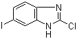 1H-benzimidazole, 2-chloro-5-iodo- Structure,256518-97-5Structure