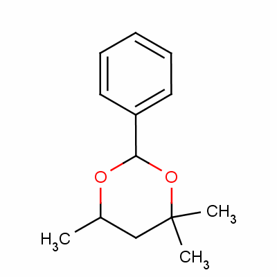 1,3-Dioxane,4,4,6-trimethyl-2-phenyl- Structure,2568-06-1Structure