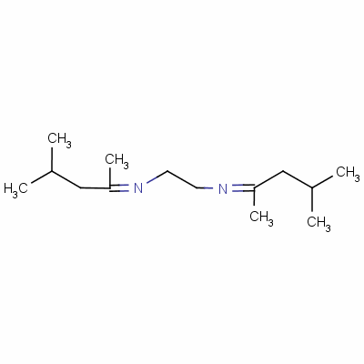 1,2-Ethanediamine, n,n-bis(1,3-dimethylbutylidene)- Structure,25707-70-4Structure